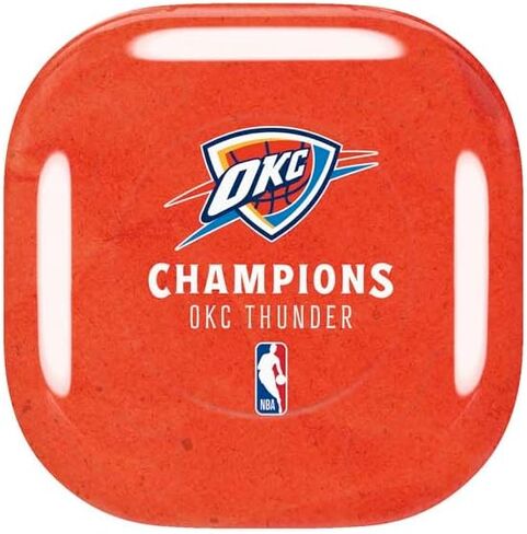 Skinit Decal Audio Skin Compatible with Galaxy Buds Pro - Officially Licensed 2025 NBA Champions Oklahoma City Thunder Design in Saudi Arabia