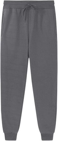 Mens Casual Jogger Pants with Pocket Workout Elastic Waist Sweatpants Drawstring Athletic Trouser Casual Pant in Saudi Arabia