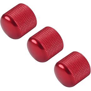 6mm 3Pcs Electric Guitar/Bass Bronze Dome Knobs Volume Tone Control Button Caps Accessory in Kuwait