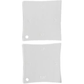 2PCS Guitar Neck Fretboard Nut Radius Gauge Luthier Radian Measuring Ruler Tool Nursing Tools Accessory in Kuwait