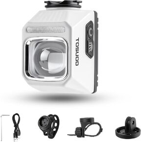 مصباح أمامي مثبت أسفل الدراجة للركوب الليلي، شعاع خط مقطوع 1200 لومين، مصباح دراجة أمامي قابل لإعادة الشحن، 9 أوضاع، IPX6 مقاوم للماء للدراجة الإلكترونية على الطرق MTB in Kuwait