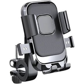 Phone Mount for Electric Scooter/Bike/Motor, Adjustable Handlebar Phone Holder, Fits Any 4.5-7.2 Inches Cellphone in Saudi Arabia