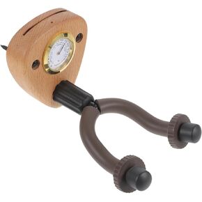 GALPADA 1Set Guitar Wall Mount Hanger with Hygrometer Versatile Holder for Acoustic Electric Violin Ukulele Durable Space Saving Design for String Instruments for Display in Kuwait