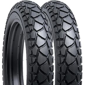 YUNSCM 2-PCS 20" Heavy Duty 20x4.0/98-406 Fat E-Bike Tires 20inch Fat Tires Compatible with Electric Bike 20 x 4.0 20X4 All-Terrain Directional Tread Bicycle Tires (Y-1327) in Kuwait