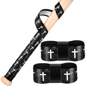 أشرطة قبضة مضرب البيسبول من Strdfeve، شريط لف مضرب البيسبول غير قابل للانزلاق مقاس 1.5 مم، لاصق كامل وشريط ضرب مسبق القطع لاستبدال قبضة مضرب البيسبول والكريكيت الرياضية in Kuwait