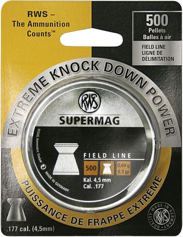 Rheinisch-Westfalische 2315042 RWS Supermag 2315042 Air Gun Ammo .177 Field Line in Saudi Arabia