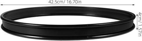 16-inch Drum Hoop Ring Replacement Parts for Snare Bass Drums Metal Hoop Clamp Ring Replacement Parts in Saudi Arabia