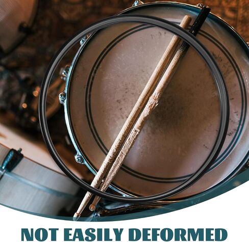 16-inch Drum Hoop Ring Replacement Parts for Snare Bass Drums Metal Hoop Clamp Ring Replacement Parts in Saudi Arabia