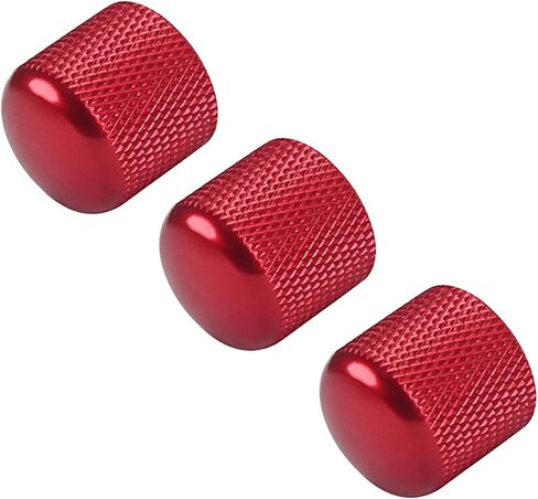 6mm 3Pcs Electric Guitar/Bass Bronze Dome Knobs Volume Tone Control Button Caps Accessory in Kuwait