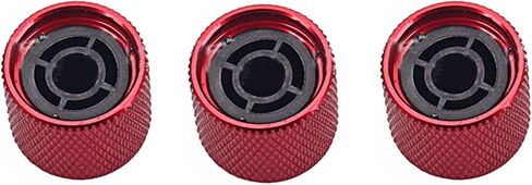 6mm 3Pcs Electric Guitar/Bass Bronze Dome Knobs Volume Tone Control Button Caps Accessory in Kuwait