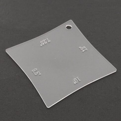 2PCS Guitar Neck Fretboard Nut Radius Gauge Luthier Radian Measuring Ruler Tool Nursing Tools Accessory in Kuwait