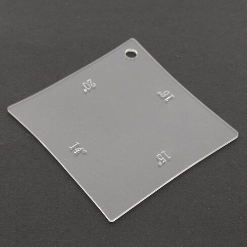 2PCS Guitar Neck Fretboard Nut Radius Gauge Luthier Radian Measuring Ruler Tool Nursing Tools Accessory in Kuwait