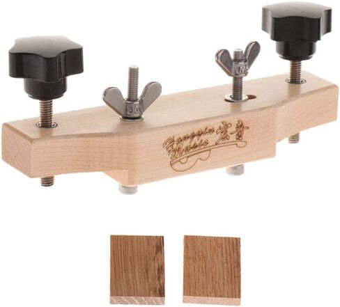 Stainless Steel Practical Maple Stainless Steel Guitar Bridge Install Clamp Luthier Repairing Tools Spare Part Accessory in Kuwait