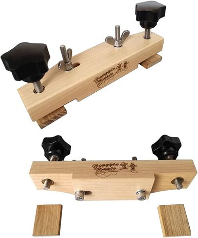 Stainless Steel Practical Maple Stainless Steel Guitar Bridge Install Clamp Luthier Repairing Tools Spare Part Accessory in Kuwait