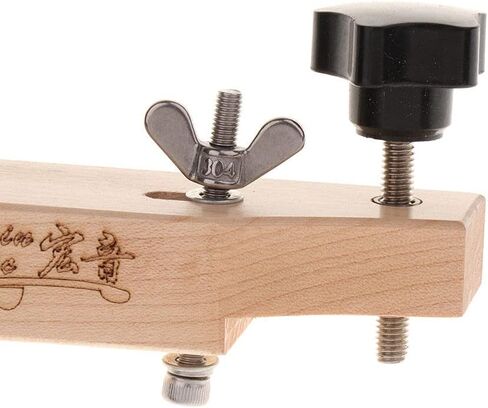 Stainless Steel Practical Maple Stainless Steel Guitar Bridge Install Clamp Luthier Repairing Tools Spare Part Accessory in Kuwait