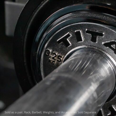 Titan Fitness Olympic Calibrated Steel Powerlifting Plates, Machine Precision Steel Discs in Saudi Arabia