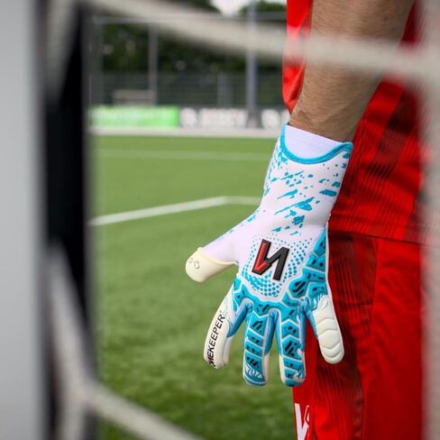 ONEKEEPER Iconic Goalkeeper Gloves – Removable Strap – No Finger Spines – Pro Soccer Goalie Gloves for Kids, Youth & Adults – 3.5mm Contact Latex, Roll Negative Cut, Sizes 5-12 in Saudi Arabia