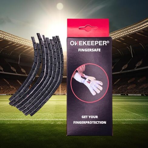 ONEKEEPER Soccer GK Fingersaves (Set of 8 Spines) Fits Goalkeeper Gloves Sizes 3-12, Maximum Protection in Saudi Arabia