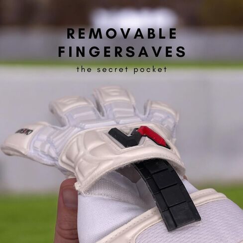 حافظة أصابع ONEKEEPER Soccer GK (مجموعة من 8 أشواك) تناسب قفازات حارس المرمى بمقاسات 3-12، أقصى قدر من الحماية in Kuwait