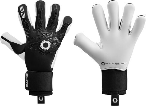 Elite Sports Revolution X Goalkeeper Gloves - Exceptional Grip with Ultra GTech Pro Latex, Moisture-Absorbing Fabric for Comfort, Flash X Cut Palm Design in Saudi Arabia