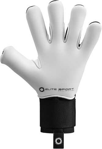 Elite Sports Revolution X Goalkeeper Gloves - Exceptional Grip with Ultra GTech Pro Latex, Moisture-Absorbing Fabric for Comfort, Flash X Cut Palm Design in Saudi Arabia
