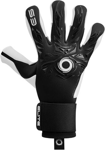 Elite Sports Revolution X Goalkeeper Gloves - Exceptional Grip with Ultra GTech Pro Latex, Moisture-Absorbing Fabric for Comfort, Flash X Cut Palm Design in Saudi Arabia