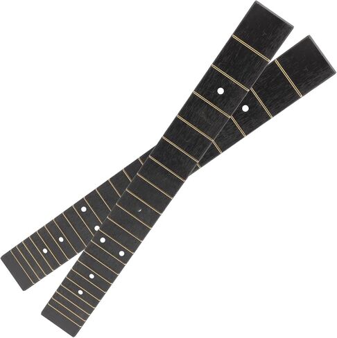 Sosoport 2pcs ABS Ukulele Fingerboard Replacement for 38 41 Folk Guitar Sturdy Guitar Fretboard Accessory for Acoustic and Electric in Saudi Arabia