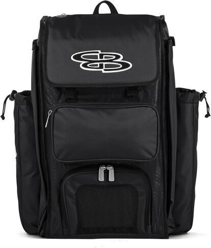 حقيبة الخفافيش Boombah Catcher's Superpack - 23-1/2 بوصة × 13-1/2 بوصة × 9-1/2 بوصة - ألوان متعددة - تحمل 4 خفافيش - إصدار حقيبة الظهر (بدون عجلات) in Kuwait