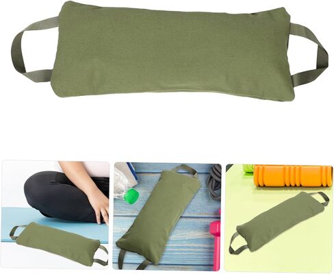 ibasenice Weightlifting Sandbag Canvas Fitness Hanging Bag Refillable Yoga Prop for Home Gym Leg Sculpting Workout Bag in Saudi Arabia