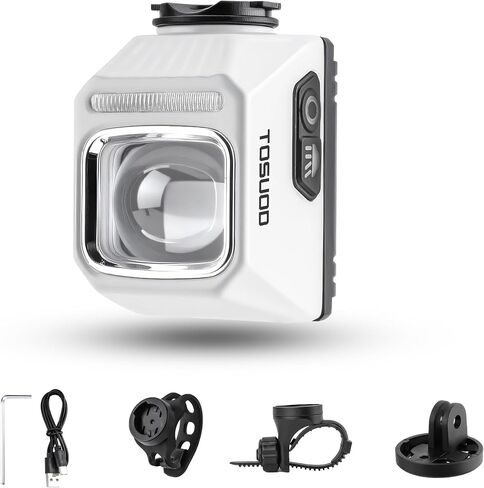 Bike Light Underneath Mounted Headlight for Night Riding, 1200LM Cut-Off Line Beam, Rechargeable Front Bicycle Light, 9 Modes, IPX6 Waterproof for Road MTB E-Bike in Kuwait