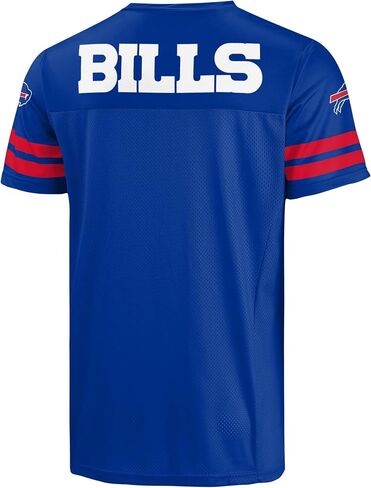 FOCO NFL Women's Officially Licensed Primary Logo Game Day Football V-Neck Top in Saudi Arabia