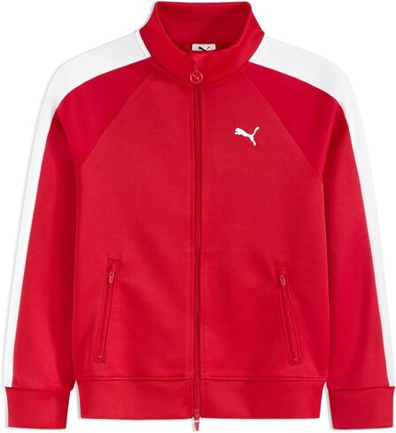 PUMA boys T7 Foundations Classic Track Jacket, Full Zip Closure in Saudi Arabia