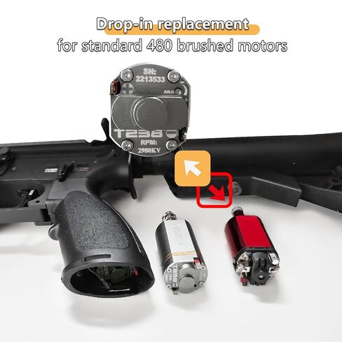 Brushless Motor Adjustable High Thermal Efficiency High Torque & Speed Adjustable Speed AEG Brushless Motor in Kuwait