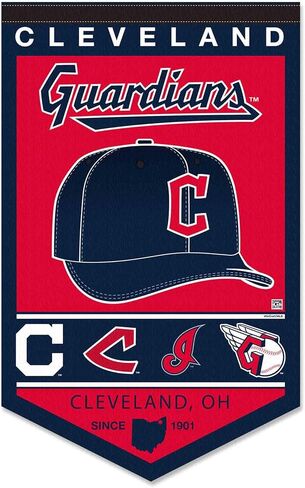 WinCraft Cleveland Baseball Heritage History Banner Pennant in Saudi Arabia