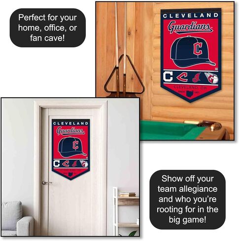 WinCraft Cleveland Baseball Heritage History Banner Pennant in Saudi Arabia