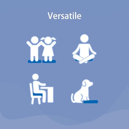 Wobble Cushion Balance Disc, Wiggle Seat for Sensory Kids, Non-slip Balance Disc with Inflation Pump for Adults Core Strength, Posture Improvement in Saudi Arabia