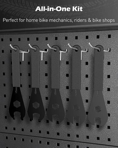 Pawfly Bike Cone Wrench Set Tool, Slim Open End Spanner Tool Kit for Bicycle Wheel Hub Repair in Saudi Arabia