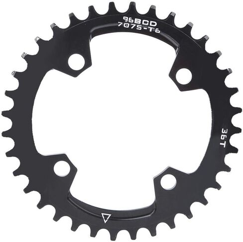 Keenso 1 Pcs Bike Chainring, 96BCD Narrow Wide Round Chainring Repair Chain Ring for Mountain (36T) and Spare Parts in Saudi Arabia
