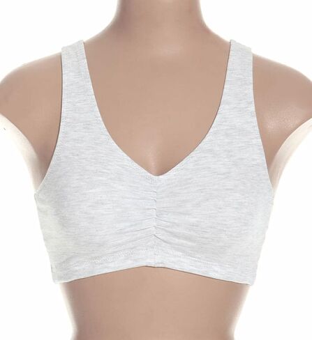 حمالة صدر نسائية من Hanes مصنوعة من مزيج مريح مع بلوفر X-Temp - قطعتان MHH570 L أبيض in Kuwait