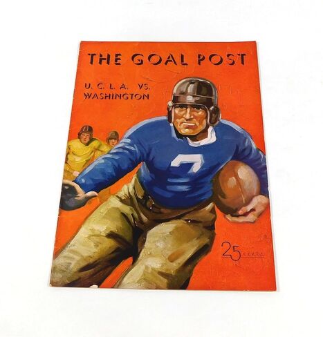 1936 Washington at UCLA College Football Program 10-10-36 - College Programs in Saudi Arabia