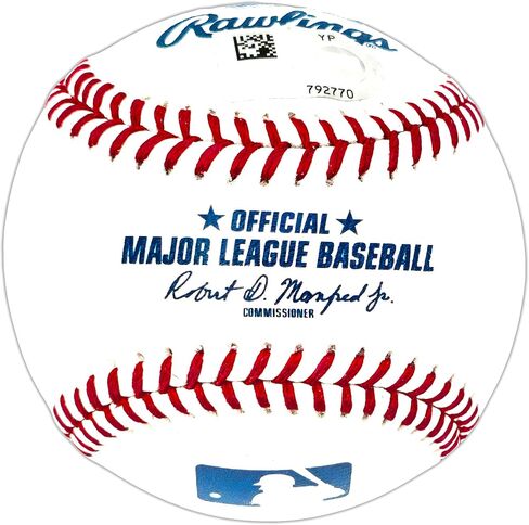 Jasson Dominguez Autographed Official M.L.B Baseball New York Fanatics and M.L.B Holo Stock #223744 in Saudi Arabia