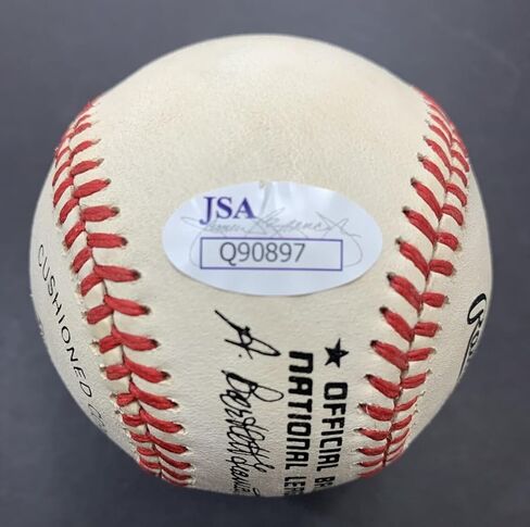 جوني بينش يناسب Cincinnati Reds HOF موقعًا وموقعًا من ONL Baseball JSA COA in Saudi Arabia