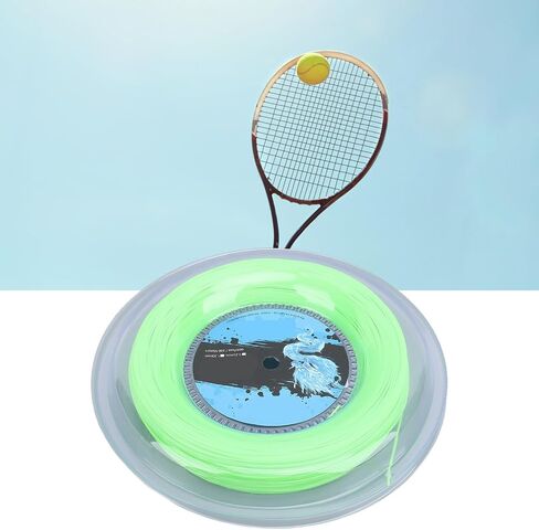 Premium Polyester Tennis Strings, Tennis Strings Reel, Fluorescent Green, 656 Foot Length in Saudi Arabia