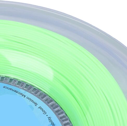 Premium Polyester Tennis Strings, Tennis Strings Reel, Fluorescent Green, 656 Foot Length in Saudi Arabia