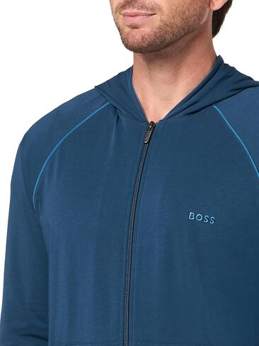 BOSS mens Mix&match Zip Up Hoodie in Saudi Arabia