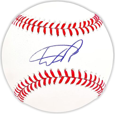 Wander Franco Autographed Official Baseball Tampa Bay Beckett BAS QR in Saudi Arabia