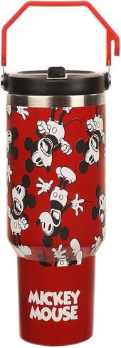 كوب Bioworld Hello Kitty مربع الشكل باللون الأبيض سعة 40 أونصة من الفولاذ المقاوم للصدأ in Saudi Arabia