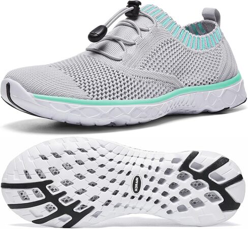 ALEADER Women's Lightweight Aqua Water Shoes Slip-on Quick Drying Swim Shoes in Saudi Arabia