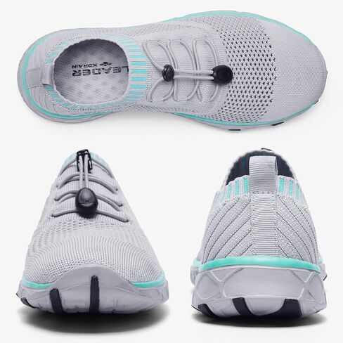 ALEADER Women's Lightweight Aqua Water Shoes Slip-on Quick Drying Swim Shoes in Saudi Arabia