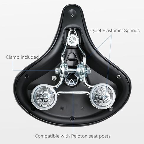 مقعد دراجة واسع للرجال والنساء - سرج مريح عتيق مطور لدراجات كروزر ودراجات المدينة، وسادة مقعد دراجة مريحة مقاومة للماء in Kuwait